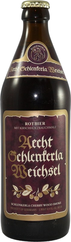 Aecht Schlenkerla Weichsel Rotbier fles van 50cl