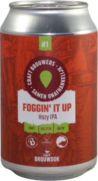 Foggin' it Up collab blikje van 33cl