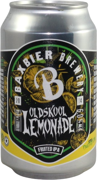 Baxbier Oldskool Lemonade blikje van 33cl