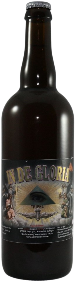 In De Gloria Tripel fles van 75cl