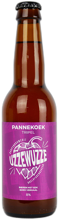 Uzzewuzze Pannekoek flesje van 33cl