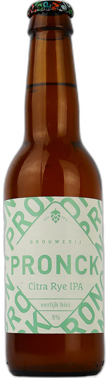 Pronck Citra Rye IPA flesje van 33cl