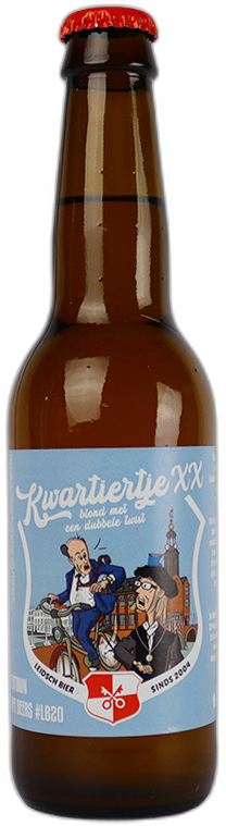 Leidsch Bier Kwartiertje XX flesje van 33cl