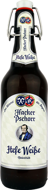 Hacker-Pschorr Hefe Weisse beugelfles van 50cl