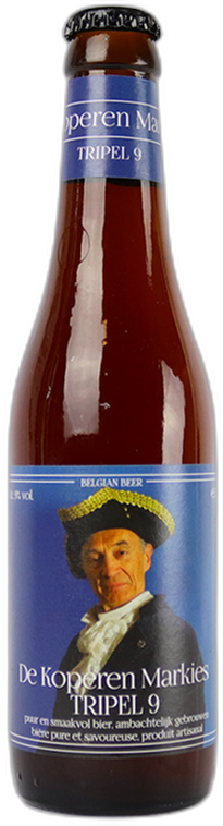 De Koperen Markies Tripel 9 flesje van 33cl