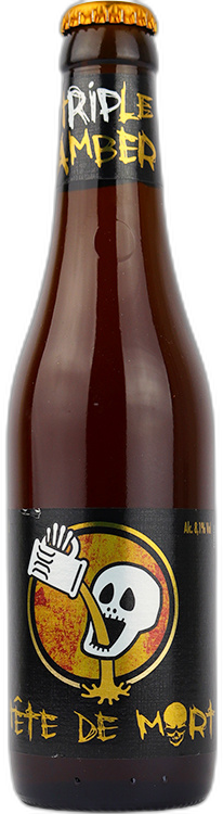 Tete de Mort Triple Amber flesje van 33cl