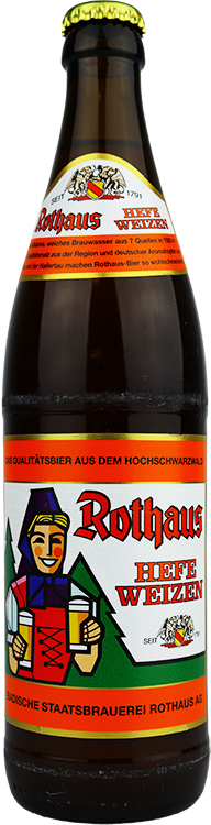 Rothaus Hefeweizen fles van 50cl