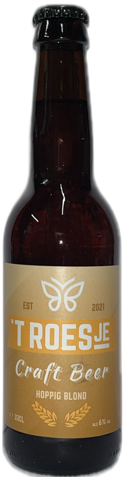 Roesje Hoppig Blond flesje van 33cl