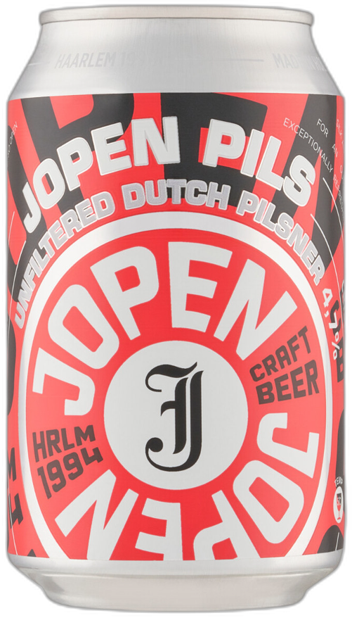 jopen pils blikje van 33cl jopen pils blikje van 33cl