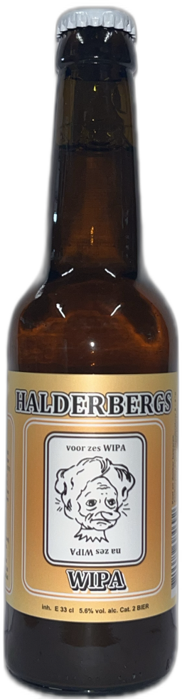 Halderbergs WIPA flesje van 33cl