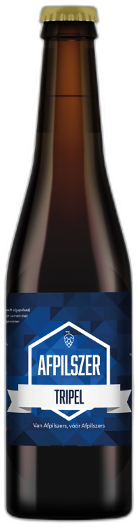Afpilszers Tripel flesje van 33CL