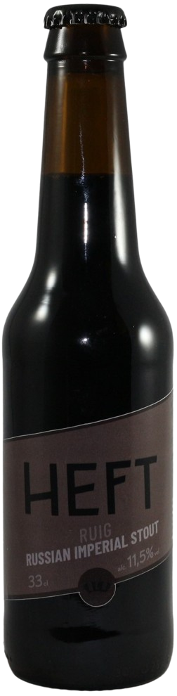 Heft Ruig Russian Imperial Stout flesje van 33cl