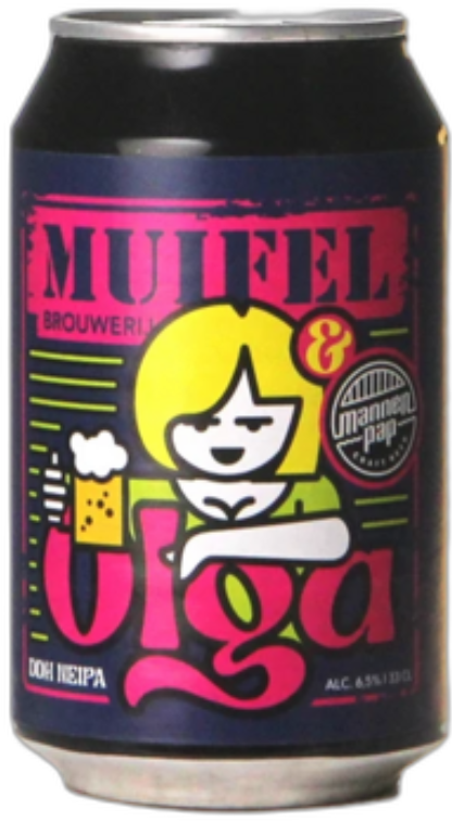 Muifel Olga blikje van 33cl