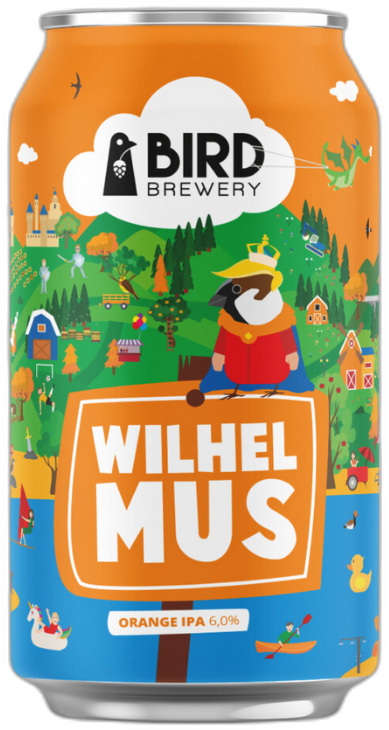 Bird Wilhelmus blikje van 33cl