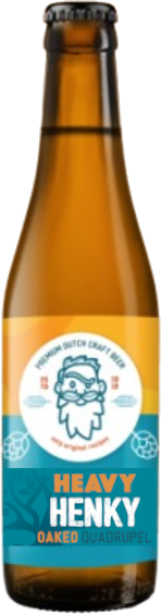 Heavy Henky Oaked flesje van 33CL