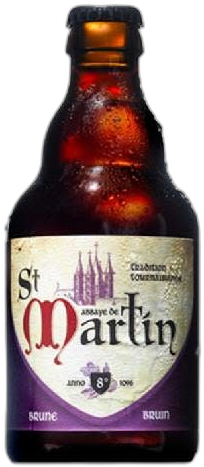 Abbaye de St. Martin Bruin flesje van 33Cl