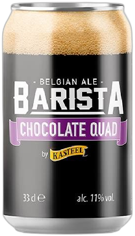 Kasteel Barista Chocolate Quad blikje van 33cl Kasteel Barista Chocolate Quad blikje van 33cl