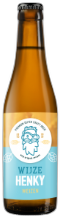 Wijze Henky flesje van 33cl