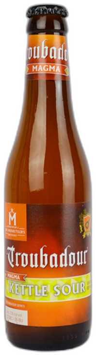 Troubadour Magma Kettle Sour flesje van 33cl