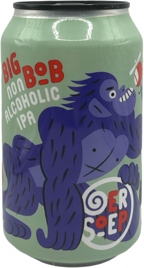 Oersoep Big Bob NA IPA blikje van 33cl