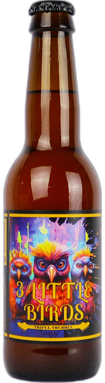 Fusie 3 Little Birds flesje van 33cl