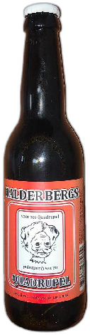 Halderbergs Quadrupel flesje van 33cl