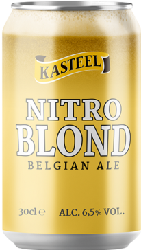 Kasteel Blond Nitro blikje van 30cl