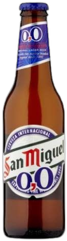 San Miguel 0.0 flesje van 33cl