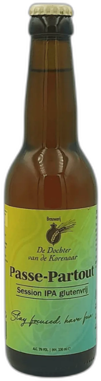 Passe Partou Glutenvrij flesje van 33cl