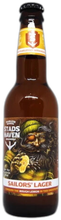 Stadshaven Sailors' Lager flesje van 33cl