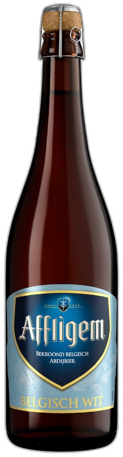 Affligem Belgisch Wit fles van 75cl Affligem Belgisch Wit fles van 75cl