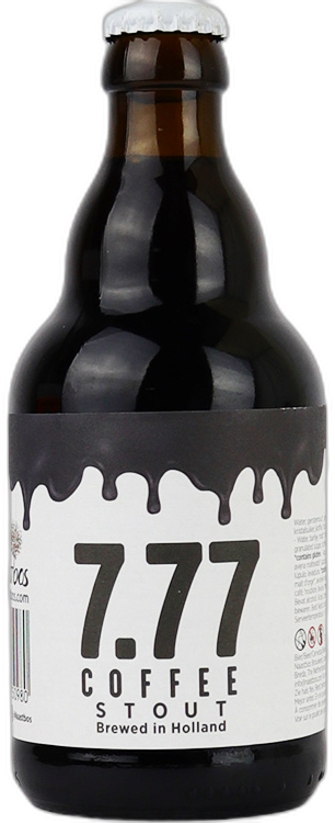 Naastbos 7.77 Coffee Stout flesje van 33cl
