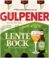 Gulpener Lentebock sixpack flesjes van 30cl