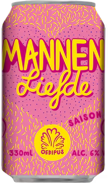 Oedipus Mannenliefde blikje van 33cl