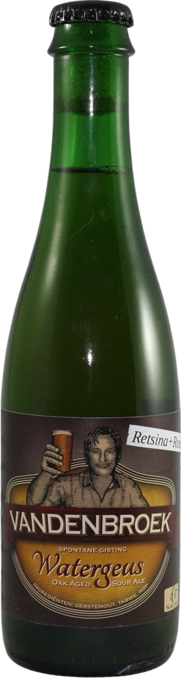 Vandenbroek Watergeus Retsina + Rosemary fles van 37,5cl