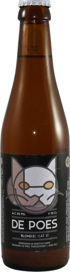 De Poes Blond flesje van 33cl