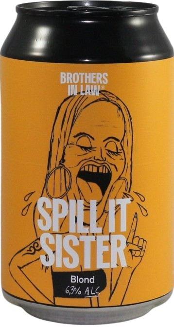 BIL Spill it Sister blikje van 33cl