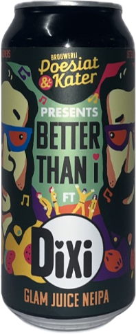 Poesiat & Kater Better than I blik van 44cl