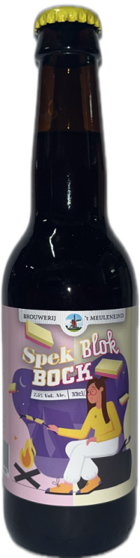Meuleneind Spek Blok Bock flesje van 33cl