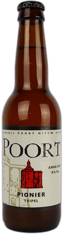 Poort Pionier Tripel flesje van 33cl