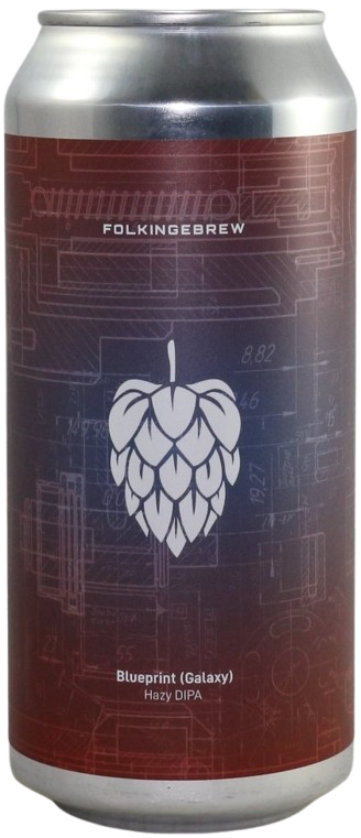 Folkingebrew Blueprint Galaxy blik van 44cl