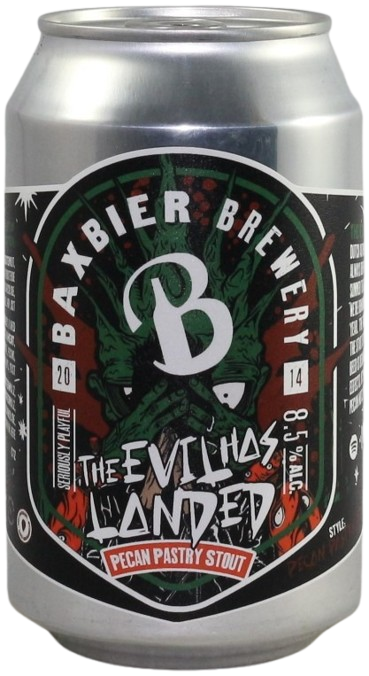 Baxbier The Evil Has Landed blikje van 33cl