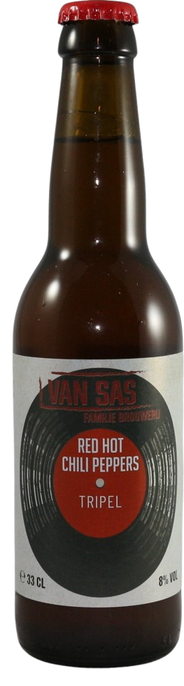 Van Sas Red Hot Chili Peppers flesje van 33cl
