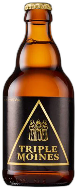 Du Bocq Triple Moines flesje van 33cl