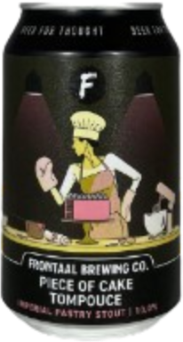 Frontaal Piece Of Cake Tompouce blikje van 33cl