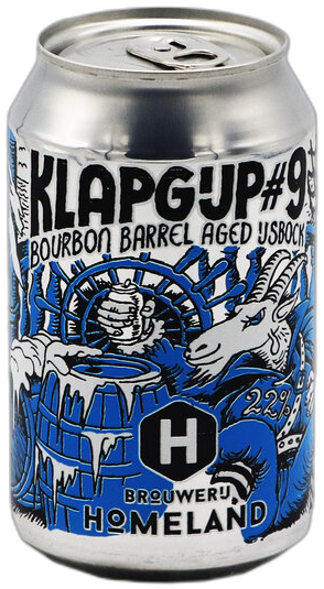 Homeland Klapgijp #9 blikje van 33cl