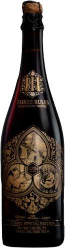 Three Rules of Authentic Trappist fles van 75cl