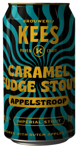 Kees Caramal Fudge Stout Apelstroop 33CL