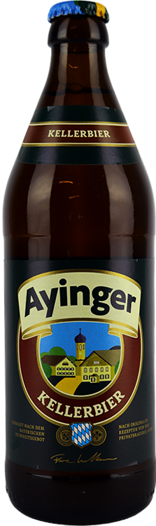 Ayinger Kellerbier fles van 50cl