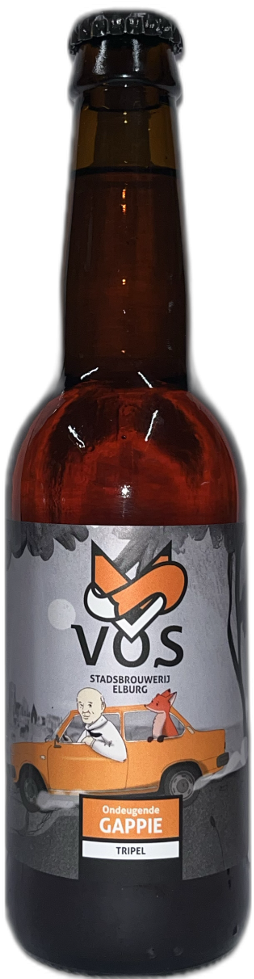 Vos Ondeugende Gappie flesje van 33cl